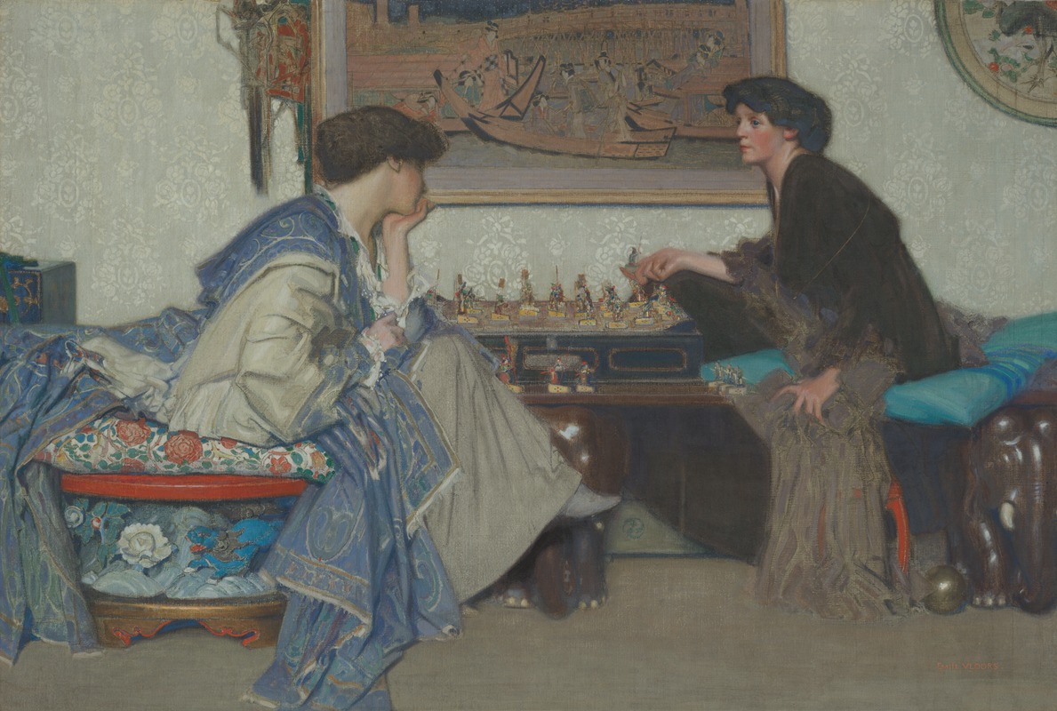 Emile Vloors - The Chess Game