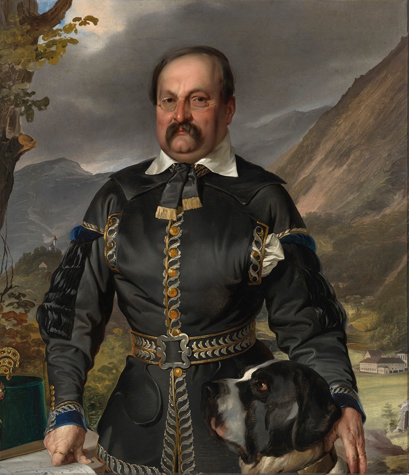 Ernst Christian Moser - Franz Anton Ritter von Jakomini in Bergmannsuniform