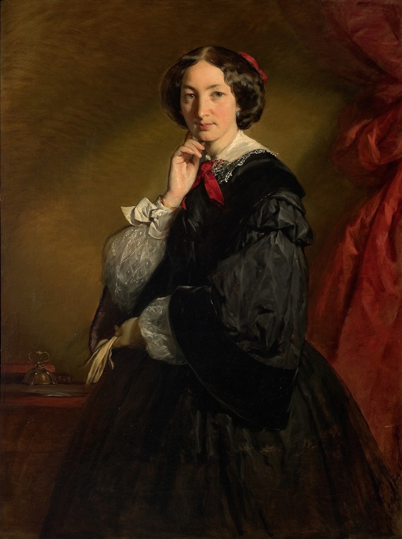 Friedrich von Amerling - Portrait of Frau Oelzelt von Newien