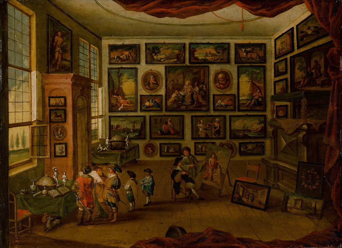 Hans Jordaens III - Kunstkammer