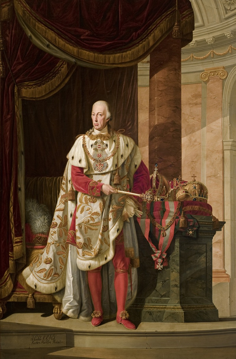 Johann Baptist Hoechle - Portrait of Francis II