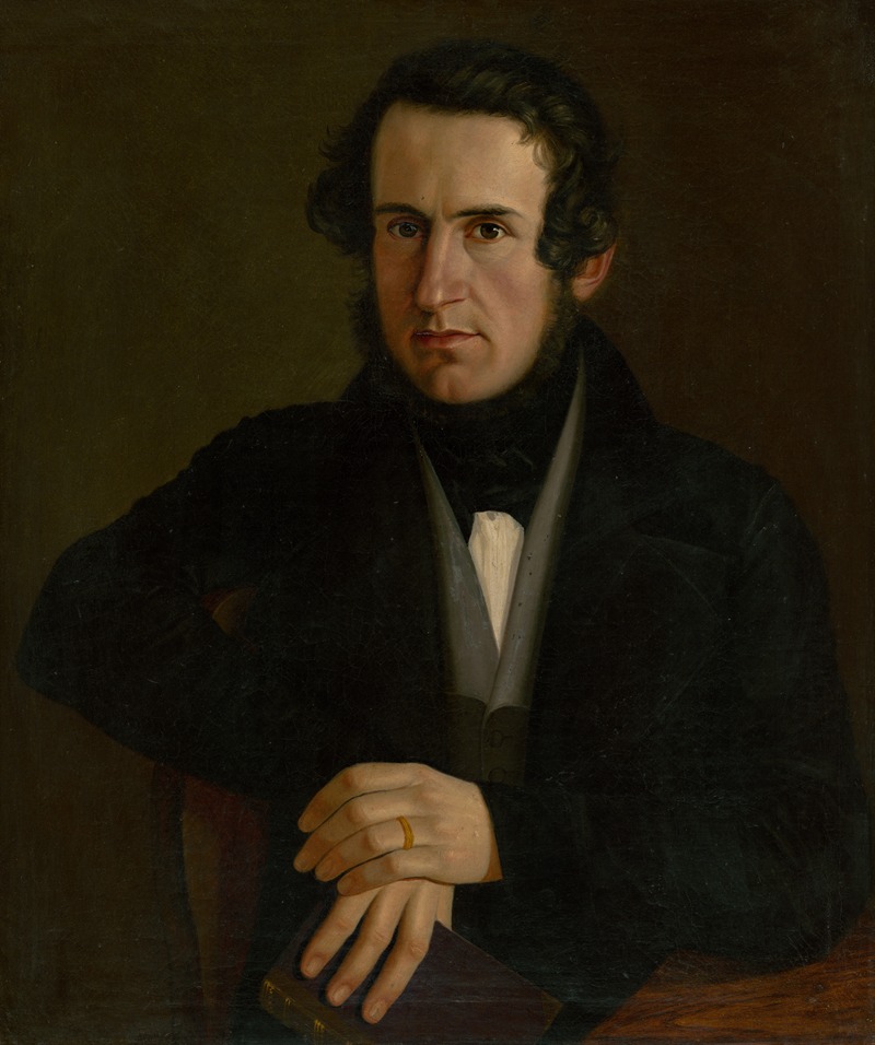 Jozef Božetech Klemens - Portrait of J. V. Fričo