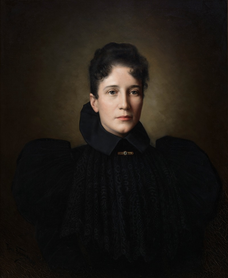 Roman Fekonja - Portrait of Käthe Lieber