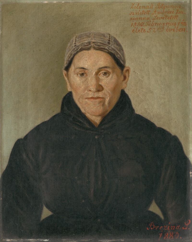 Sámuel Brezina - Woman from Nagylak