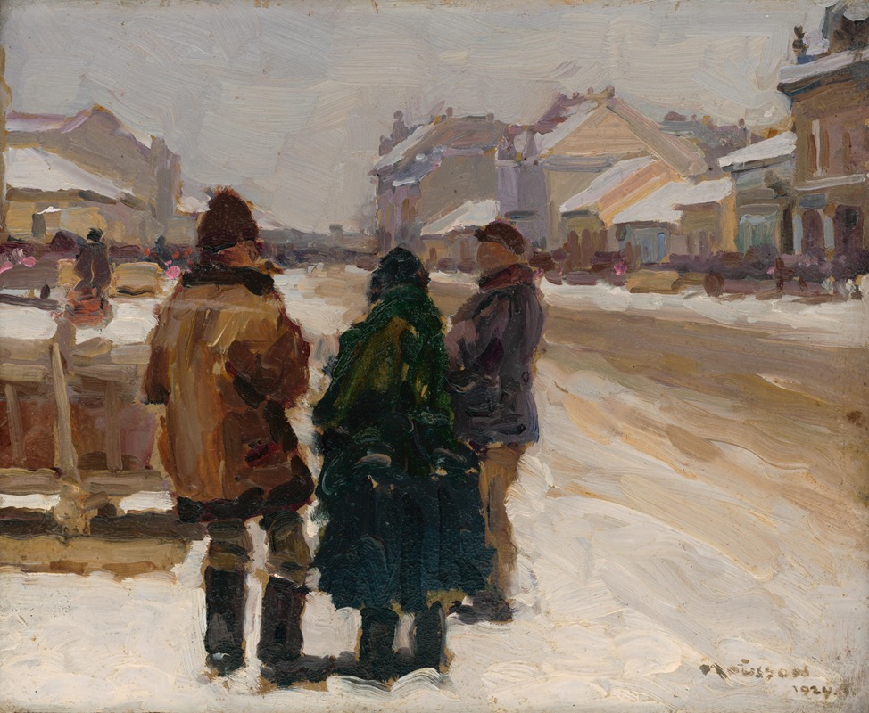 Jozef Teodor Mousson - At the Michalovice Market