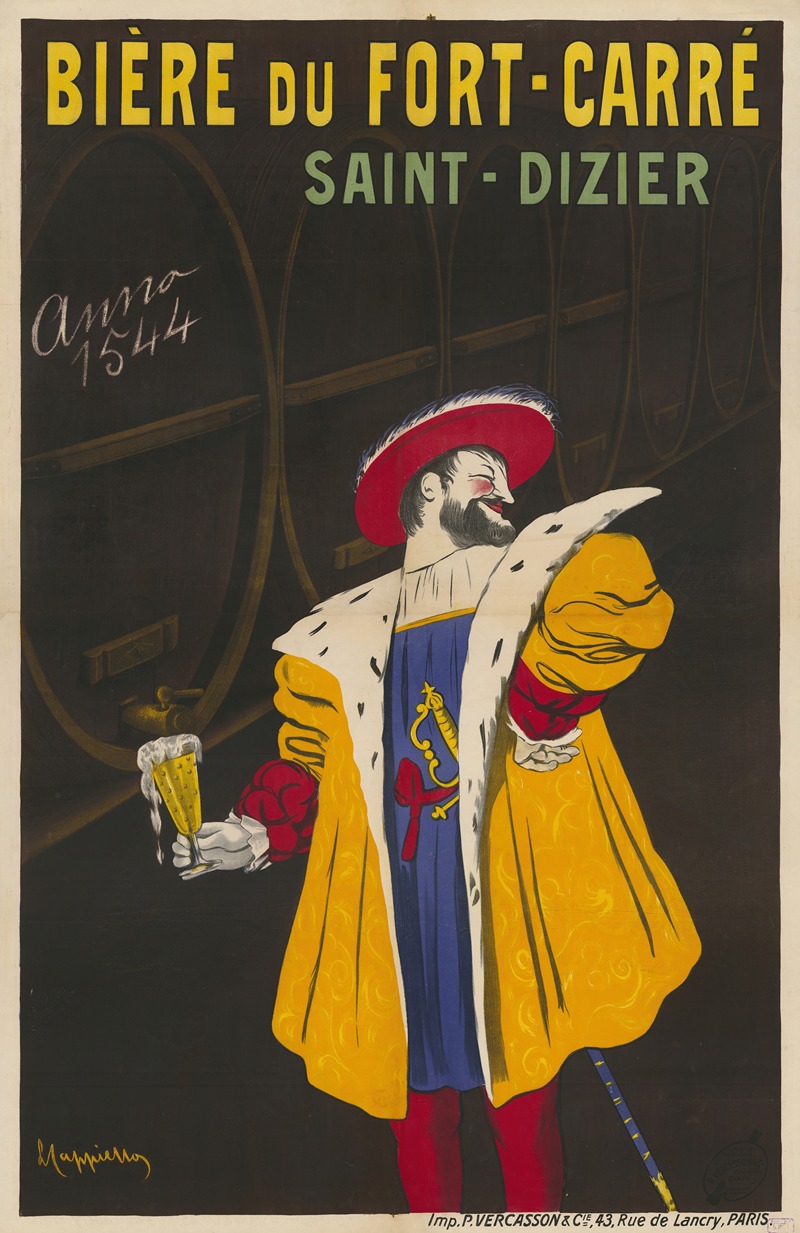 Leonetto Cappiello - Bière du Fort-Carré. Saint-Dizier