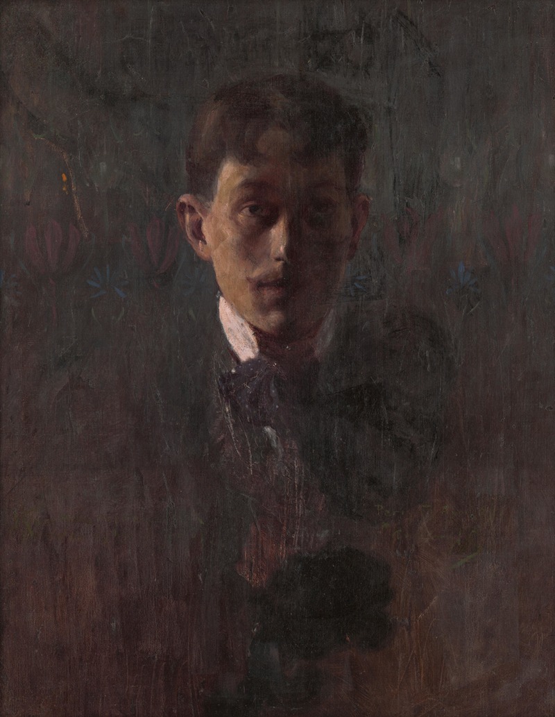 Alexander Kubínyi - Autoportrét
