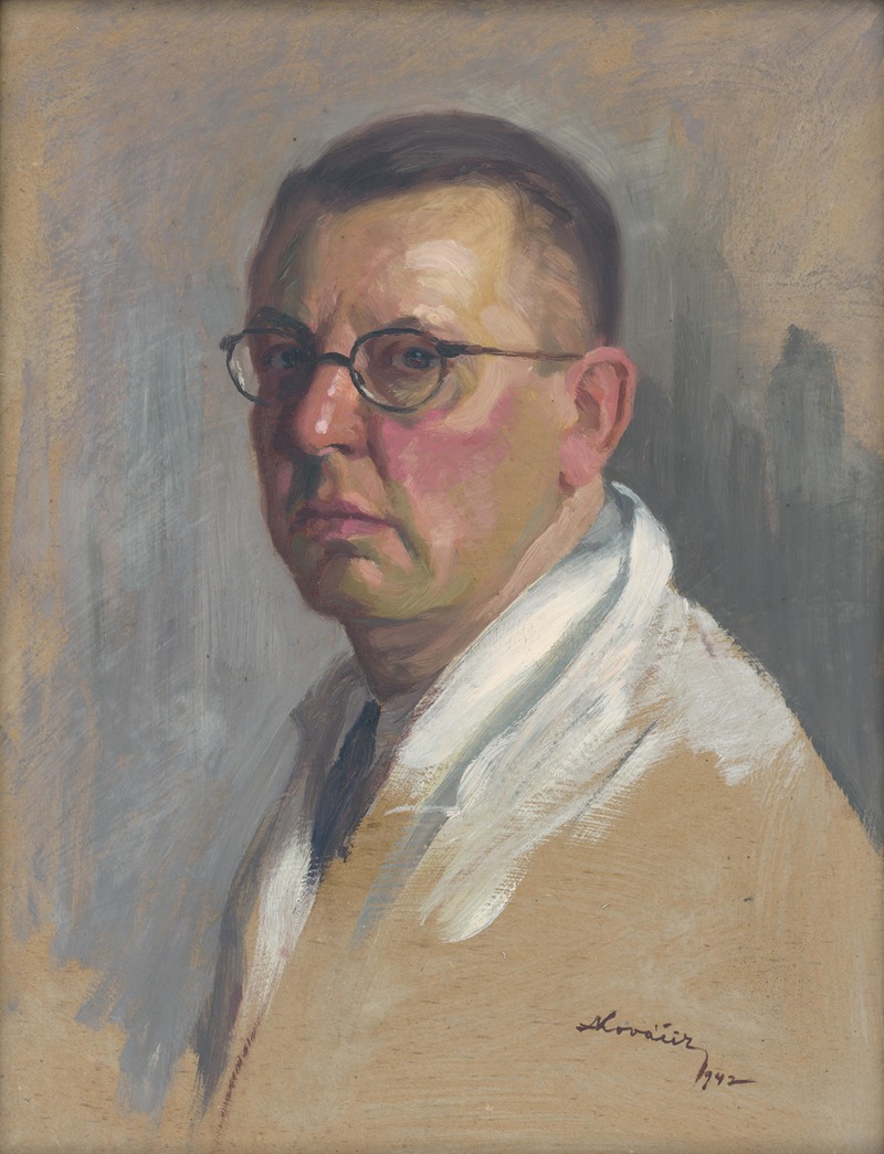 Andrej Kováčik - Self-Portrait