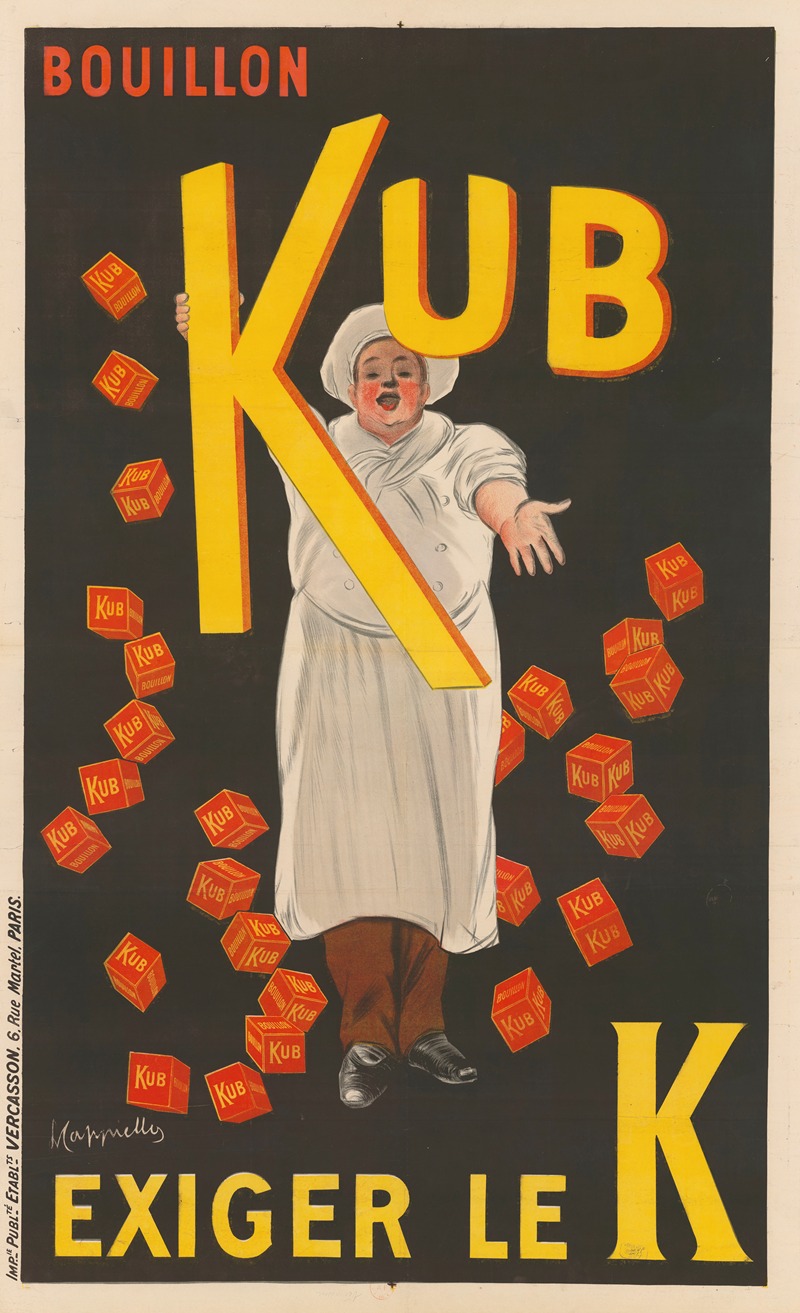 Leonetto Cappiello - Kub. Exigez le kub