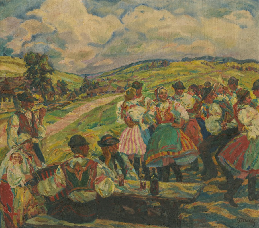 Gustáv Mallý - Village Dance