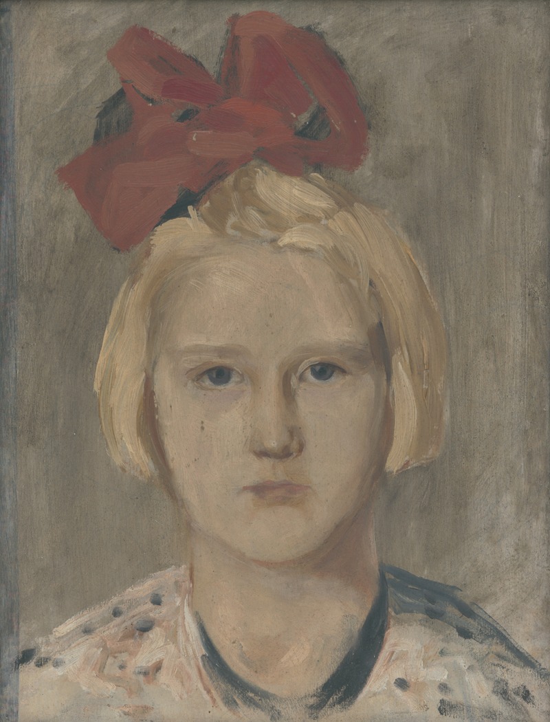 Ján Thain - Portrét dievčaťa