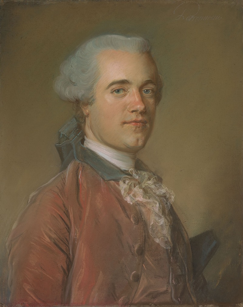 Jean-Baptiste Perronneau - Portrait of a Man