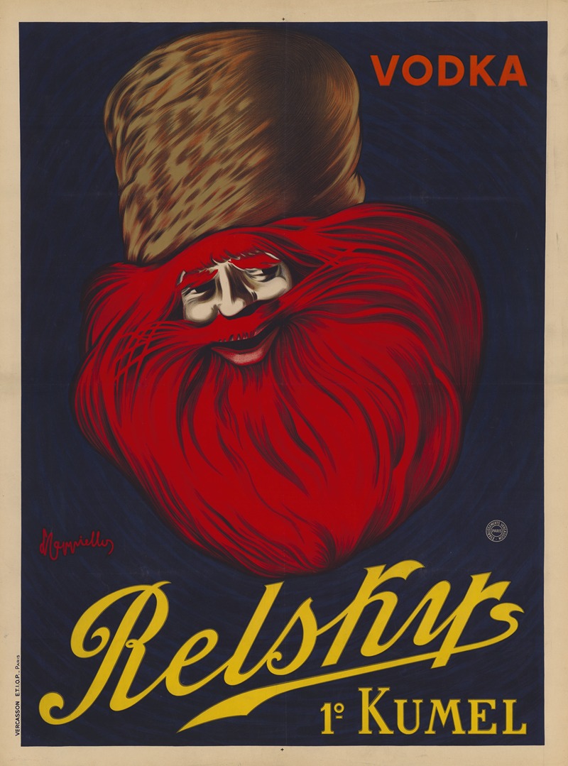 Leonetto Cappiello - Vodka Relskys, 1° Kumel