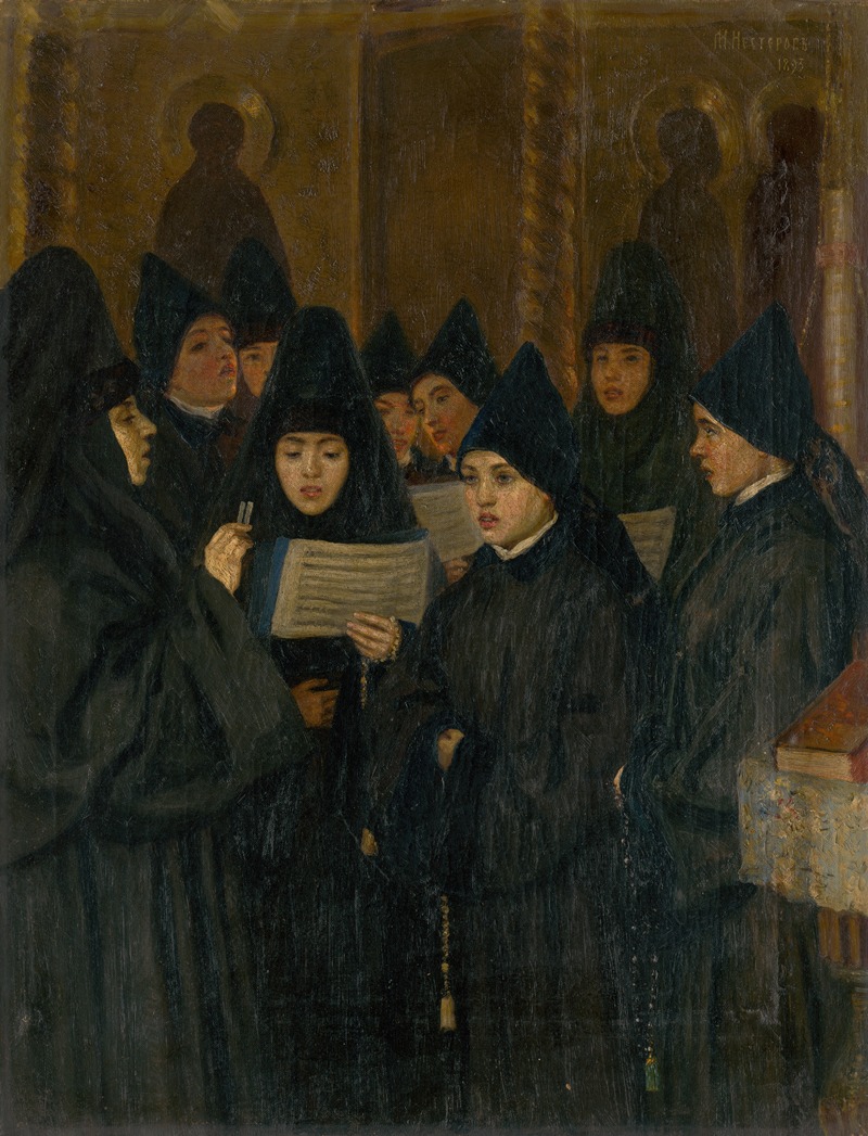 Mikhail Nesterov - Nuns