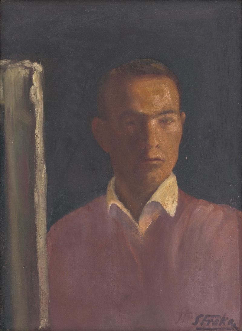 Štefan Straka - Self-Portrait