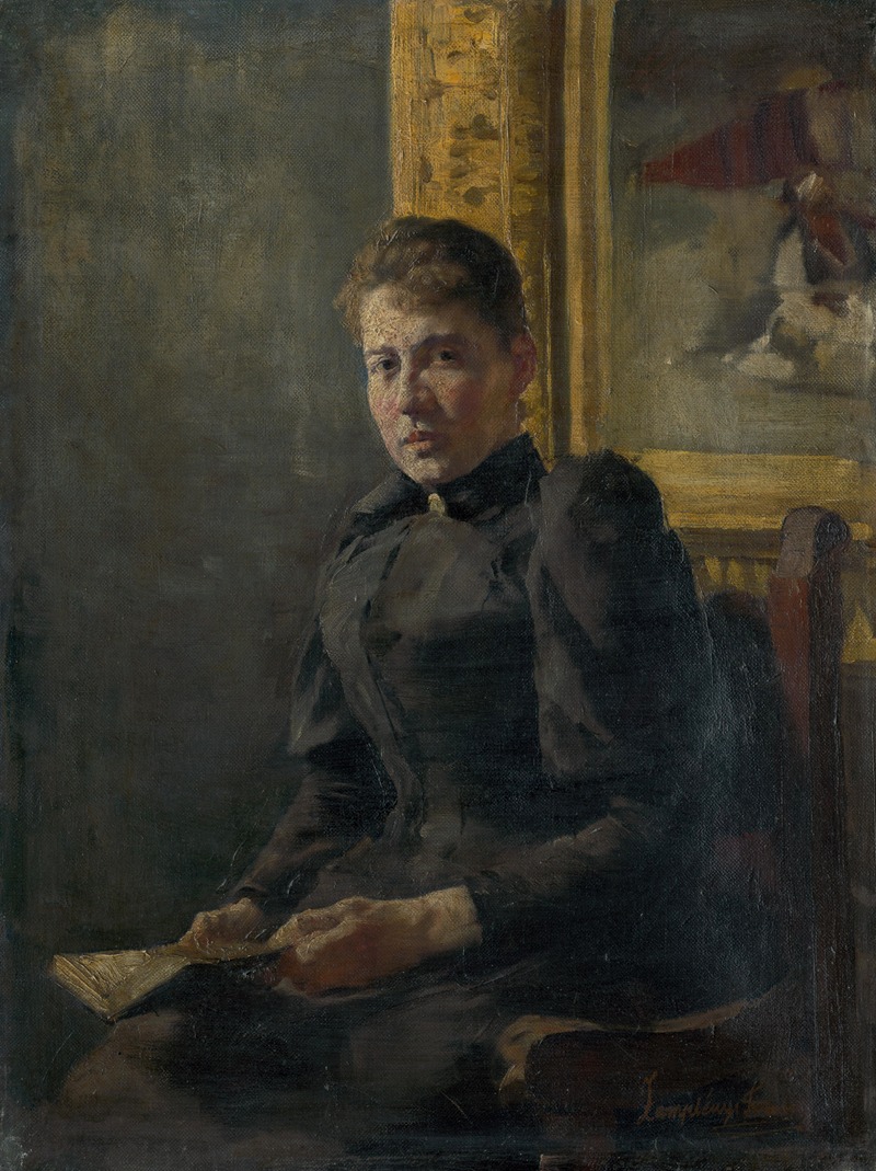 Teodor Zemplényi - Portrait of a Lady