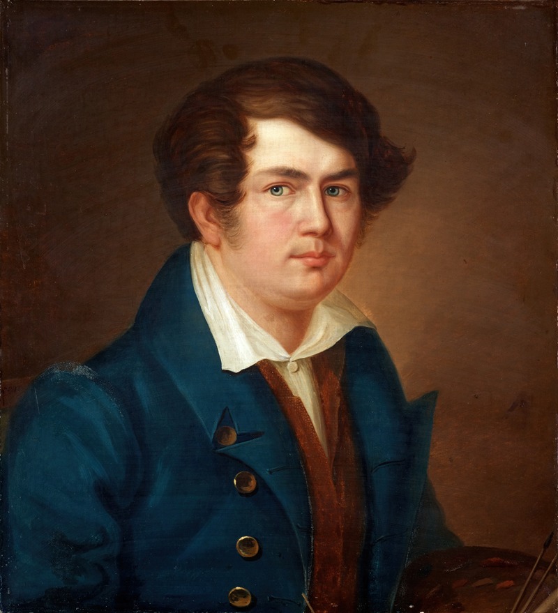 Carl Wilhelm Nordgren - Self-portrait