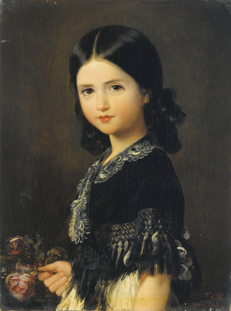 Federico de Madrazo y Kuntz - Portrait of Beatrice Barba y Troyse