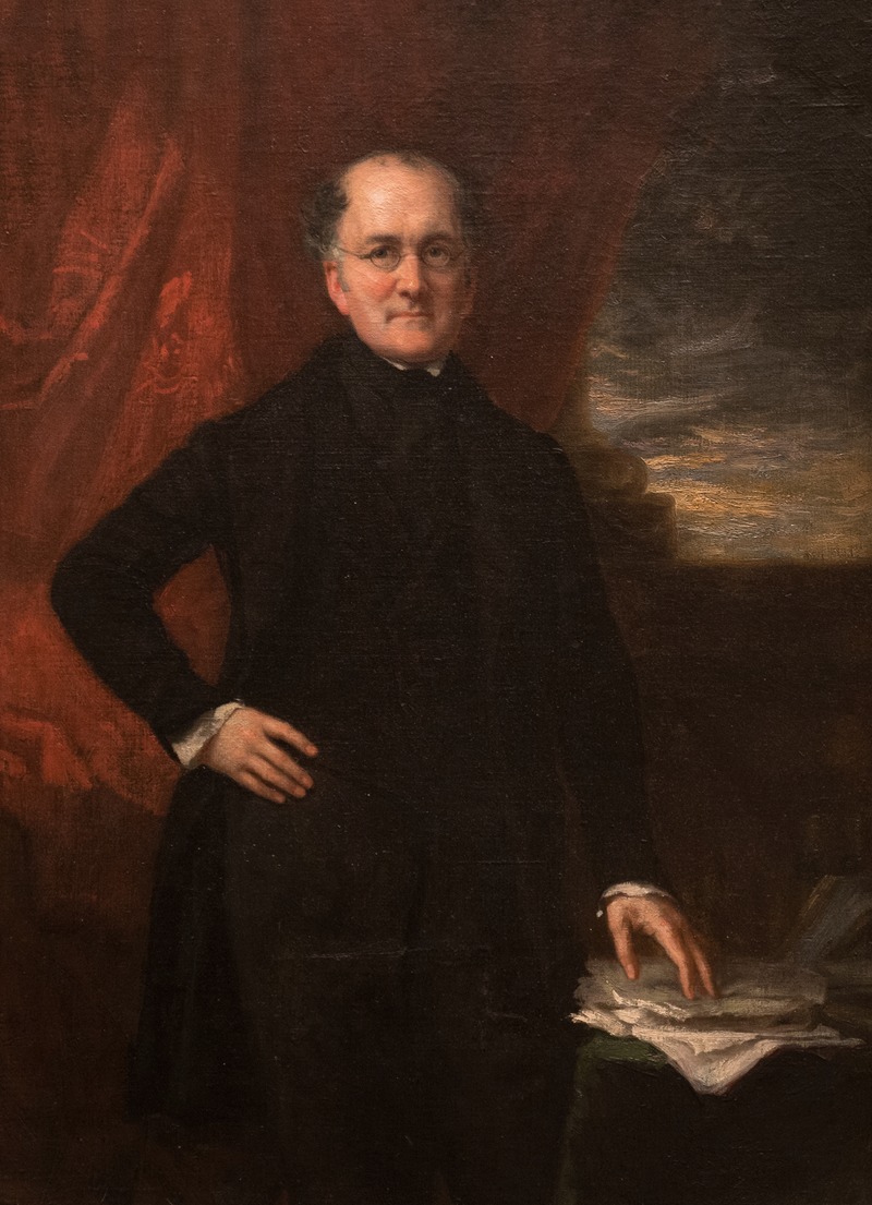 George Peter Alexander Healy - James Lenox (1800-1880)