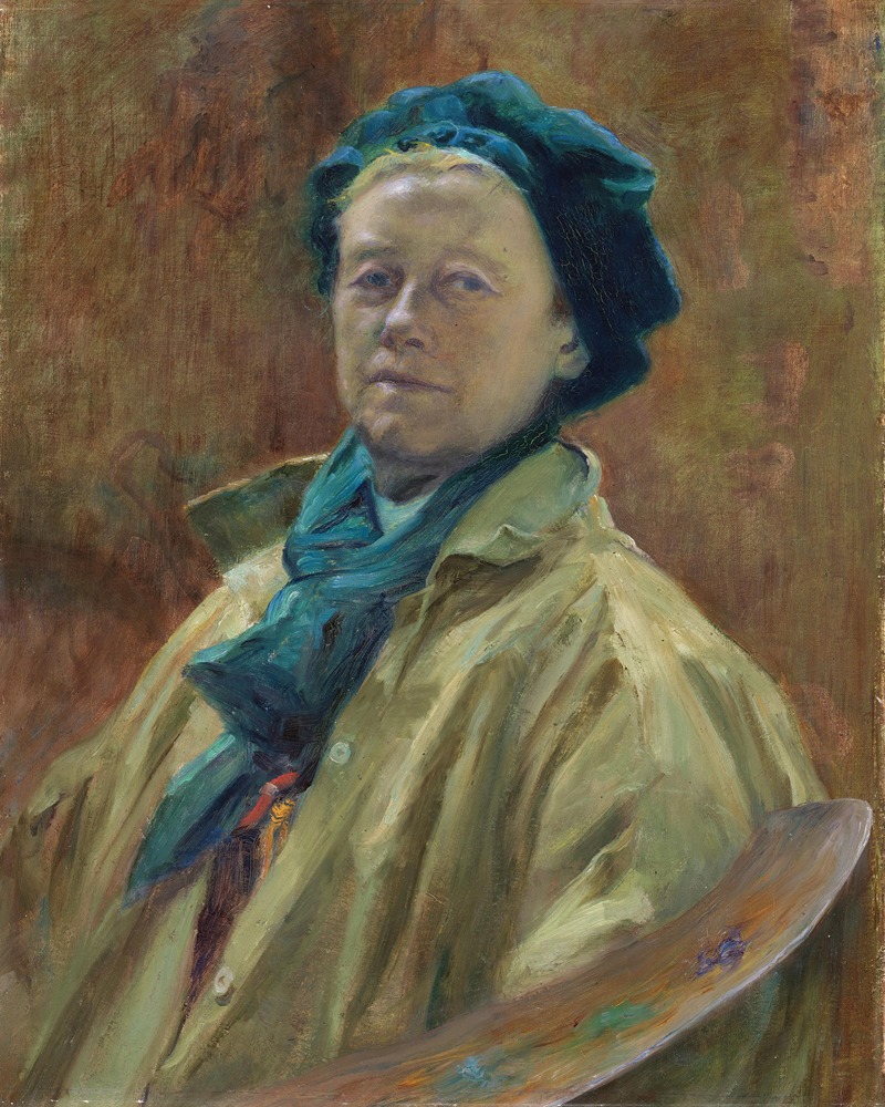 Helen Mabel Trevor - Self-Portrait