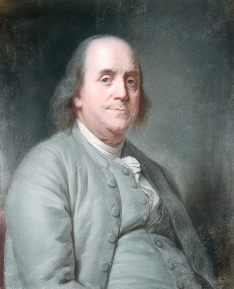 Joseph Siffred Duplessis - Benjamin Franklin