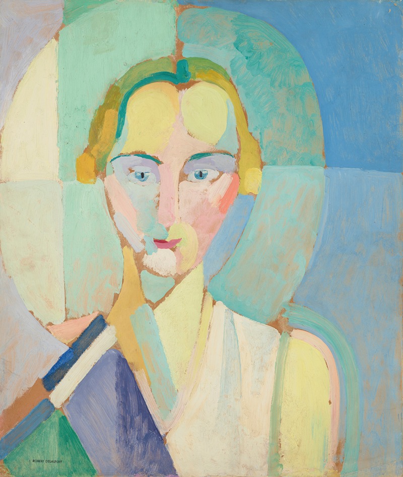 Robert Delaunay - Étude pour le ‘Portrait de Madame Heim’