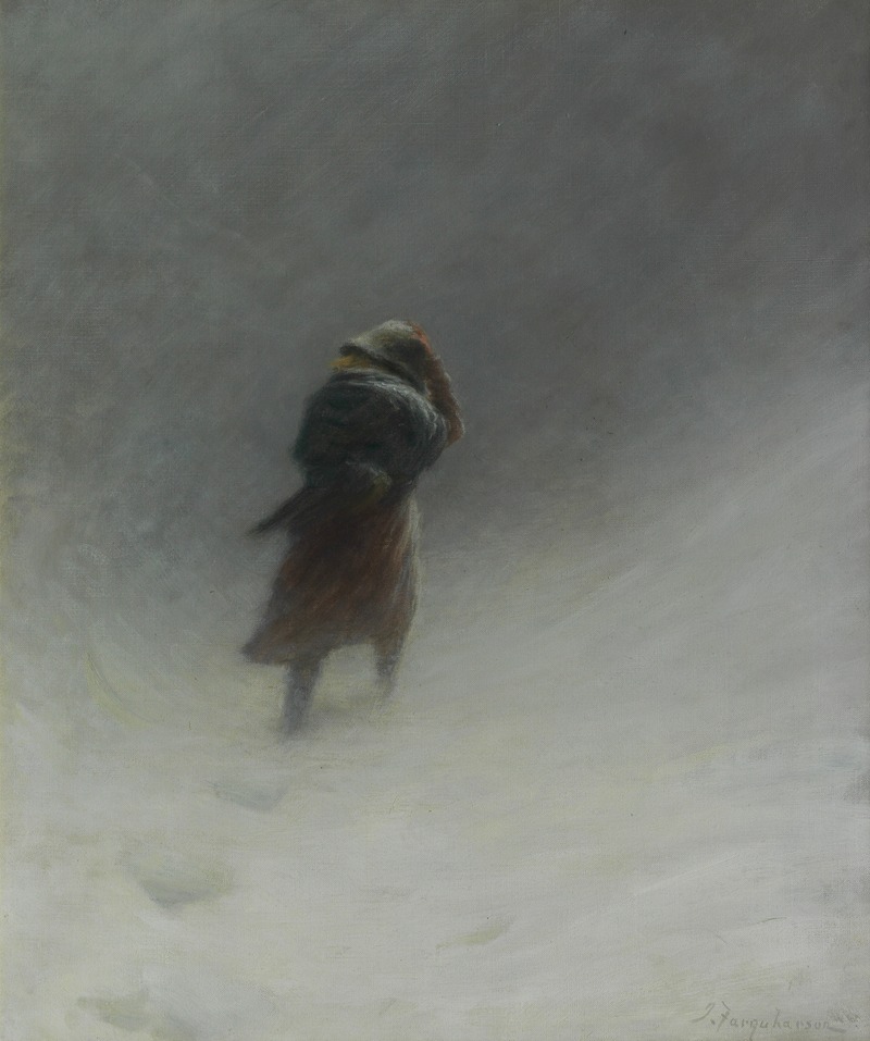 Joseph Farquharson - The Blizzard