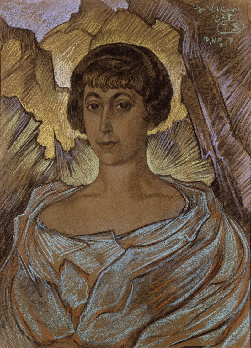 Stanisław Ignacy Witkiewicz - Portrait of Halina Reynel