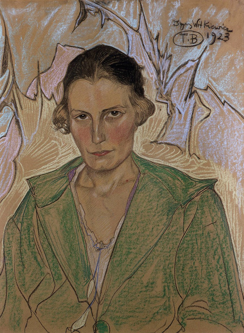 Stanisław Ignacy Witkiewicz - Portrait of Maria Nawrocka