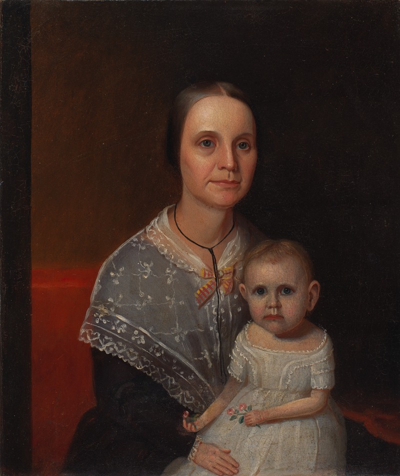 Anonymous - Portrait of a Mother and Child