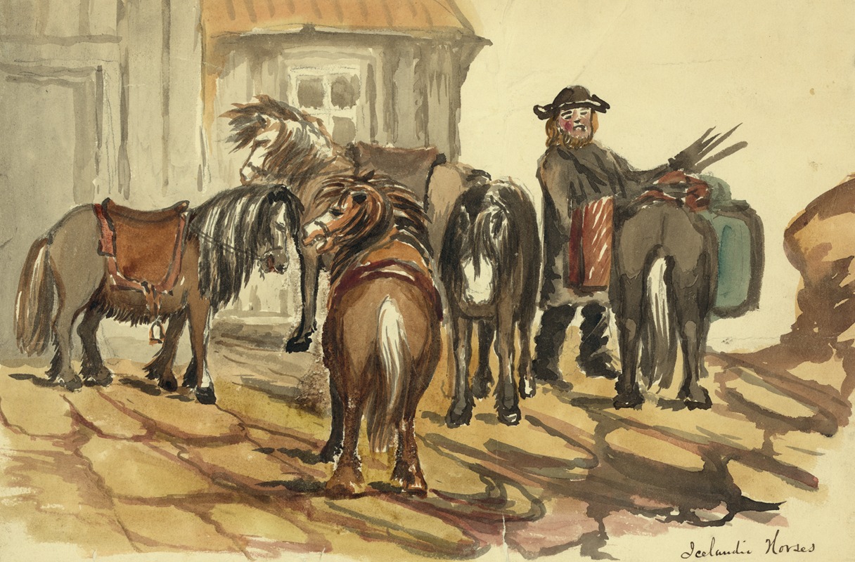 Bayard Taylor - Icelandic horses