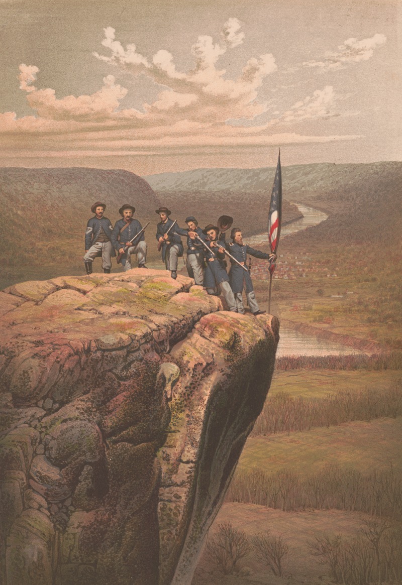 James Fuller Queen - Union soldiers at Point Lookout, Tennessee