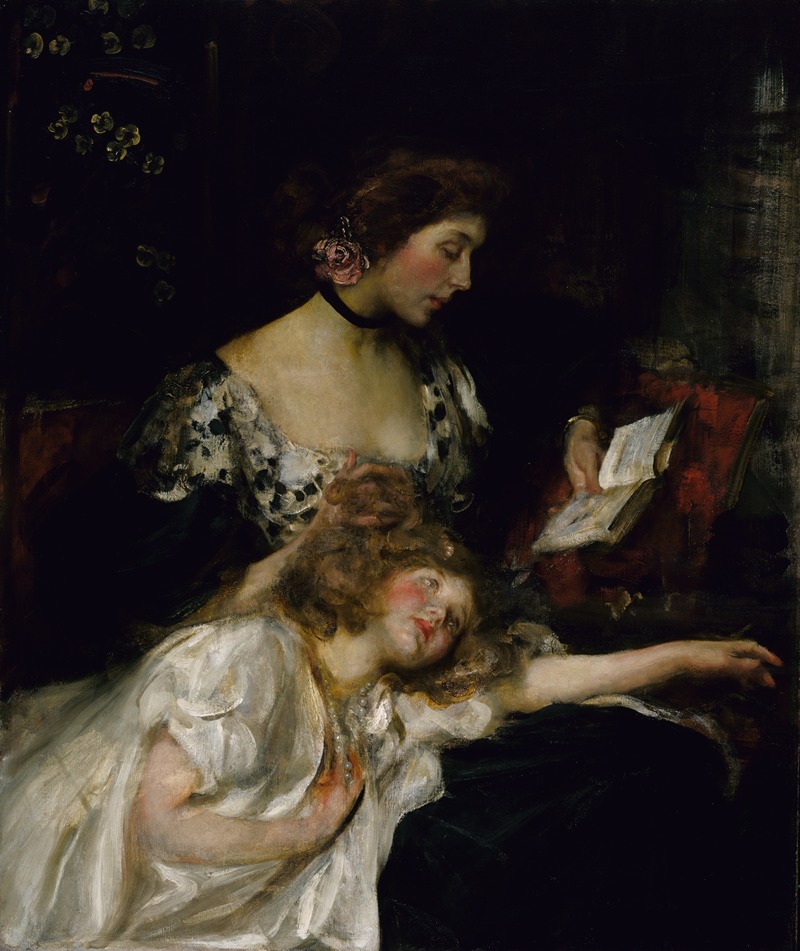 James Jebusa Shannon - Mother and Child (Lady Shannon and Kitty)