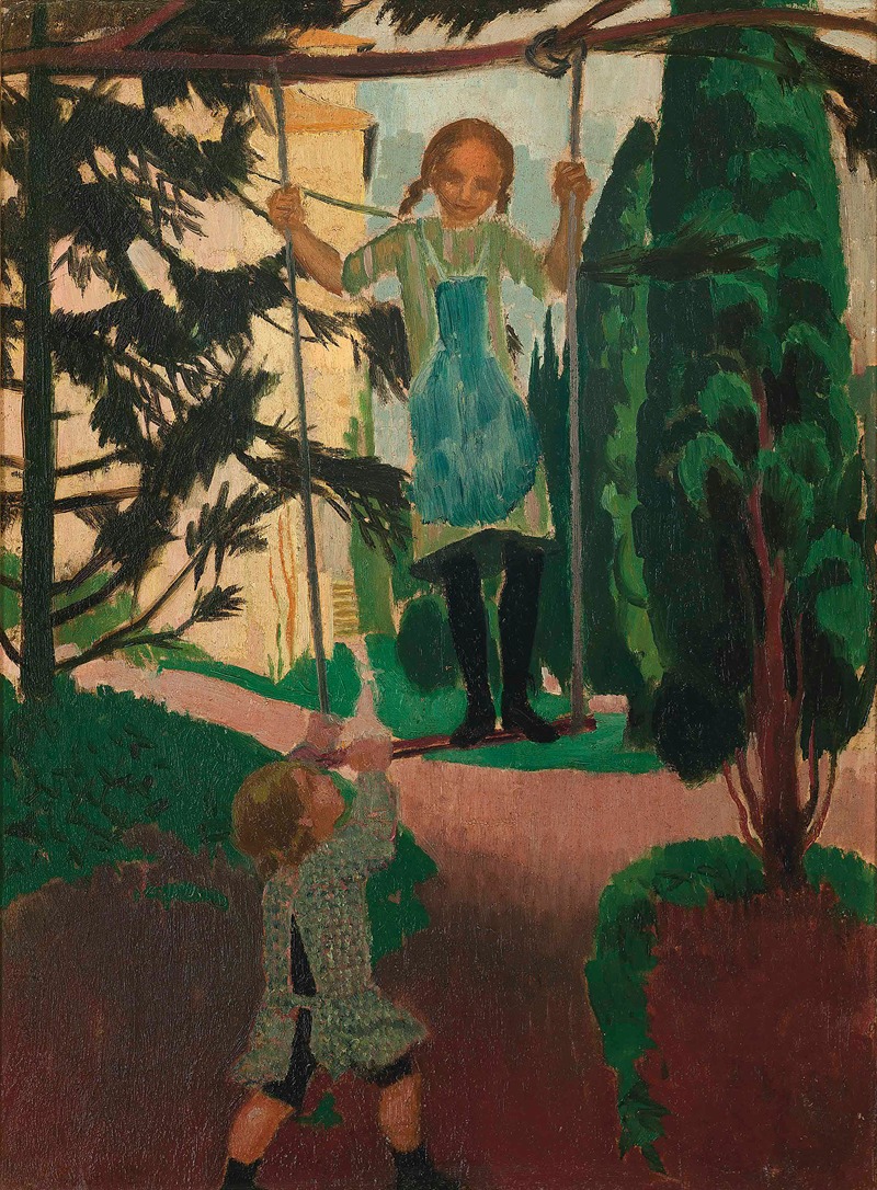 Maurice Denis - La balançoire au Prieuré