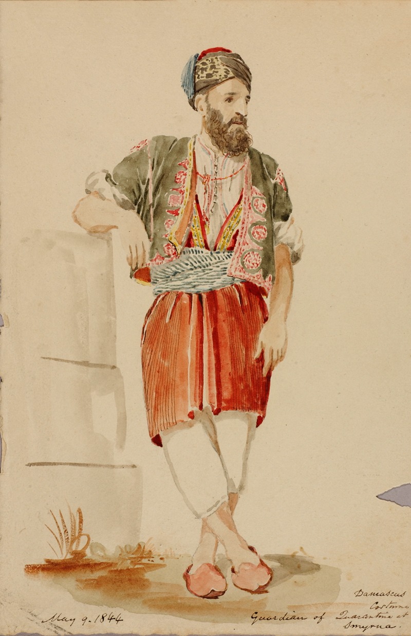 Miner Kilbourne Kellogg - Damascus Costume