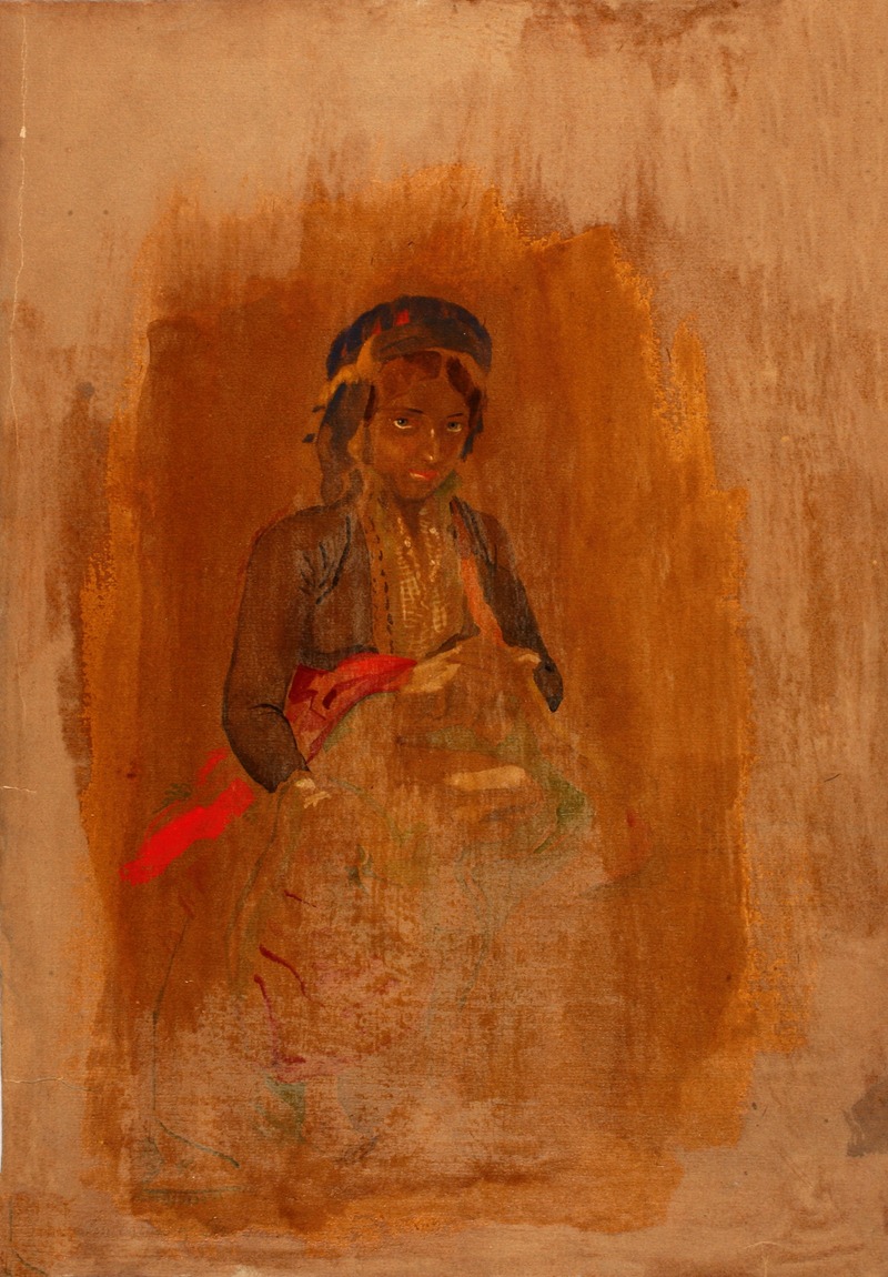 Miner Kilbourne Kellogg - Peasant Woman
