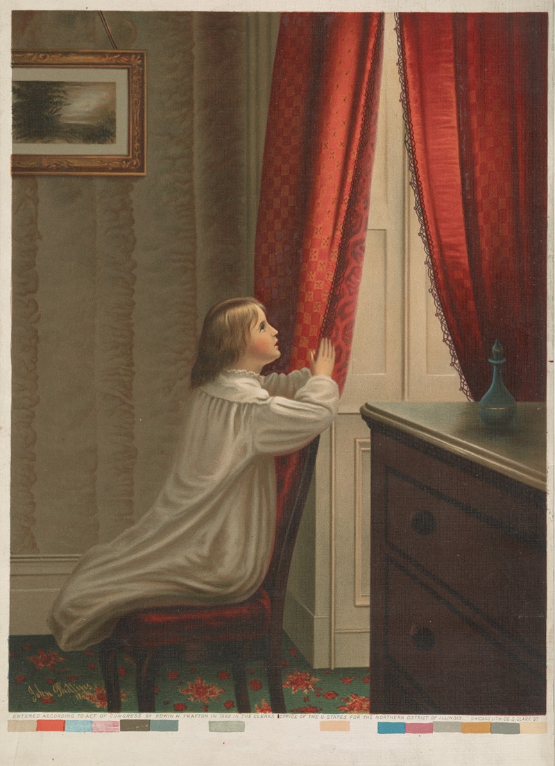 Chicago Lithographing Co. - Morning prayer
