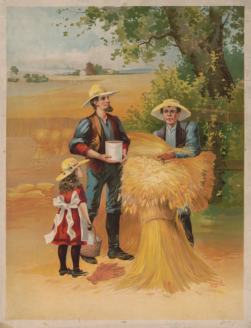 Cirrach & Co. - Farmers and little girl in wheat field