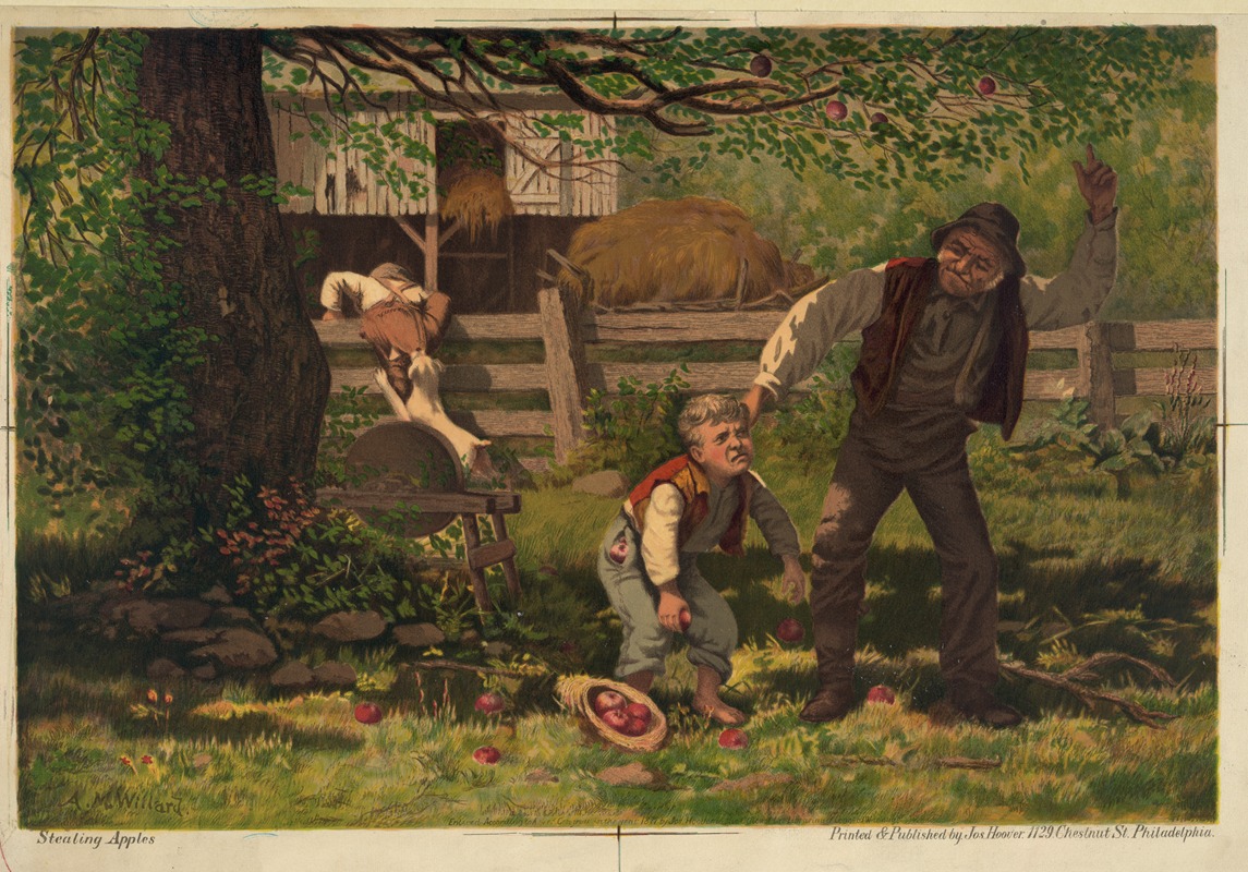 Joseph Hoover & Sons - Stealing apples