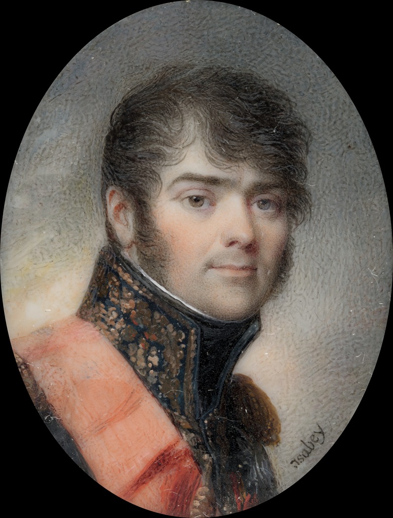 Jean-Baptiste Isabey - Portrait of Henri Gratien, Comte Bertrand