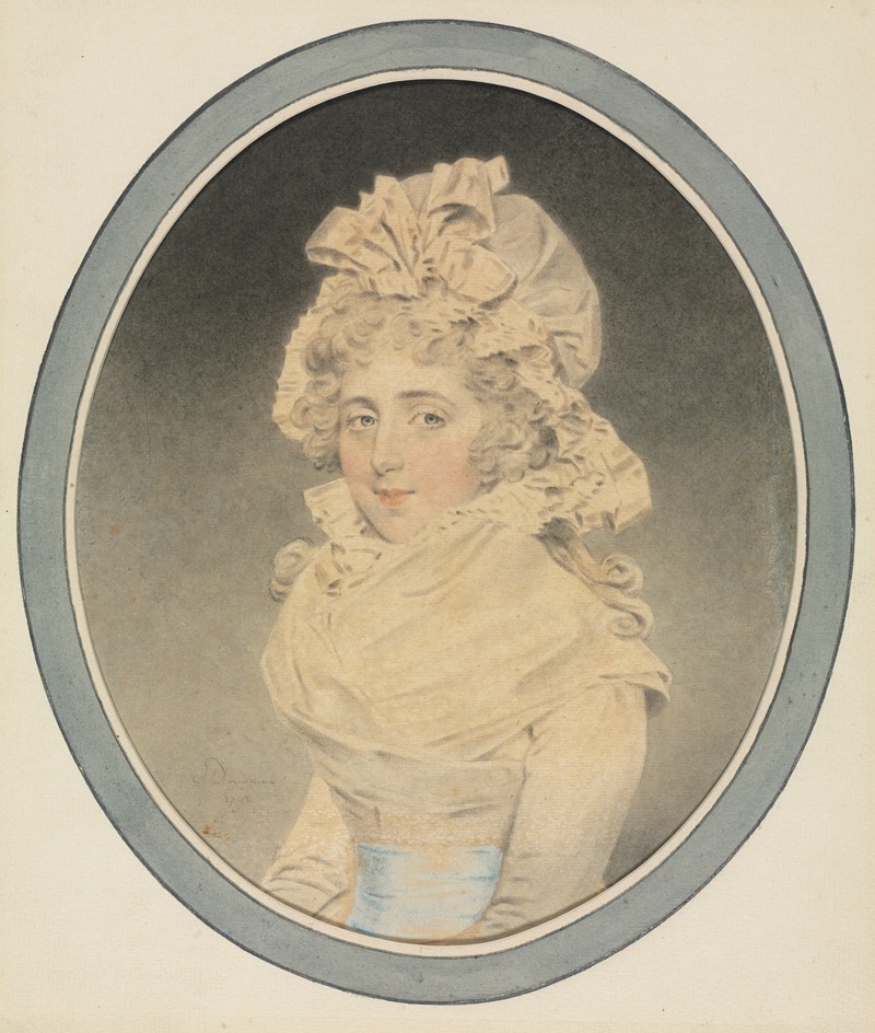 John Downman - Lady Caroline Wrottesley