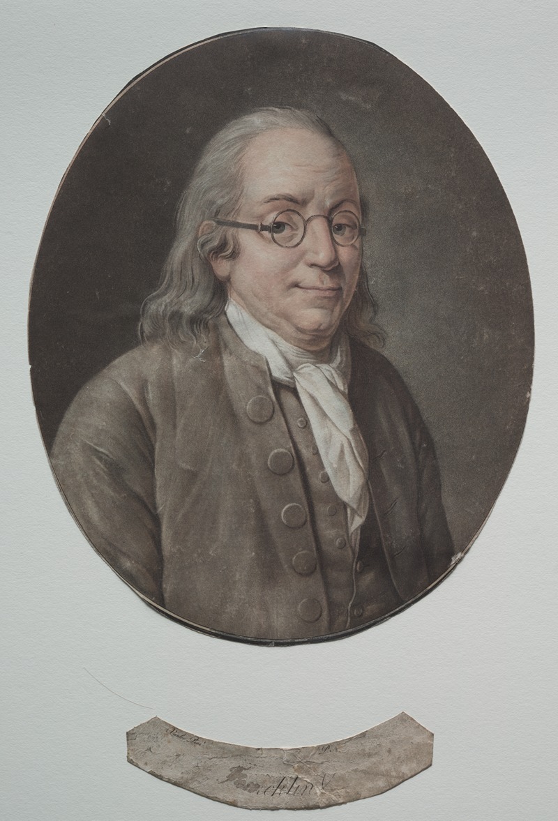 Pierre Michel Alix - Benjamin Franklin