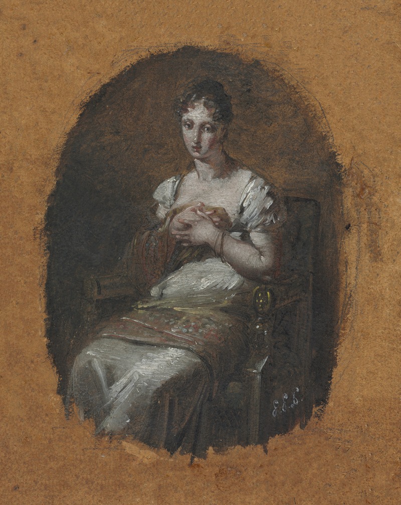 Pierre-Paul Prud'hon - Young Woman Seated