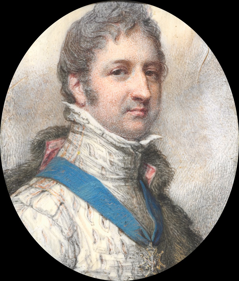 Richard Cosway - Portrait of Louis-Philippe, Duke of Orléans, later King of the French