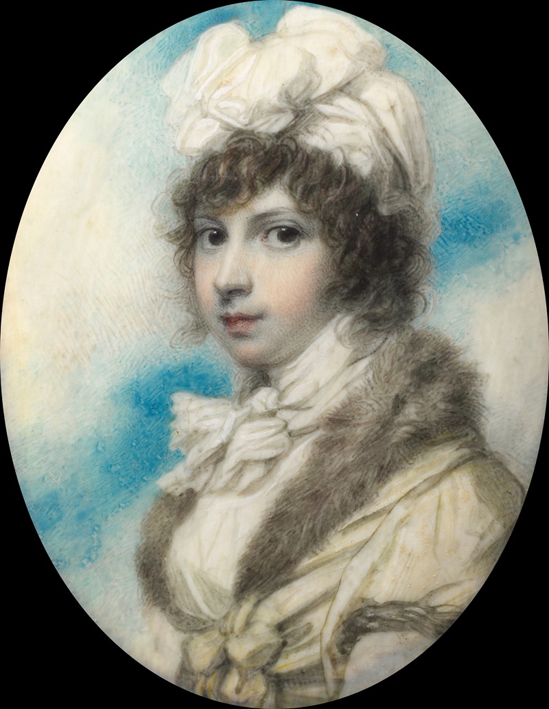 Richard Cosway - Portrait of the Hon. Anne Annesley, later Countess of Mountnorris