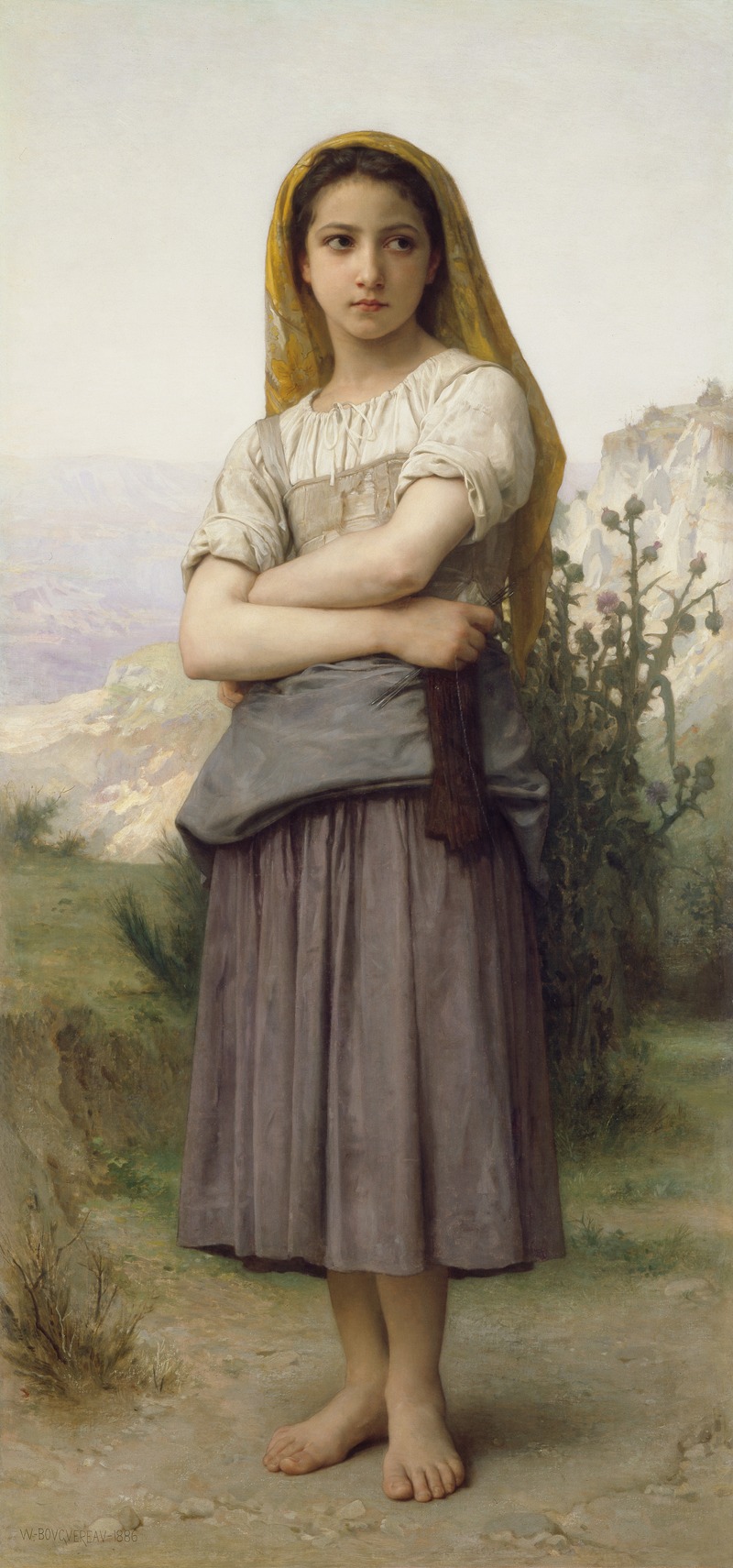 William Bouguereau - Young Girl