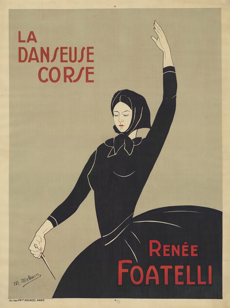 M. Melsonn - La Danseuse corse Renée Foatelli