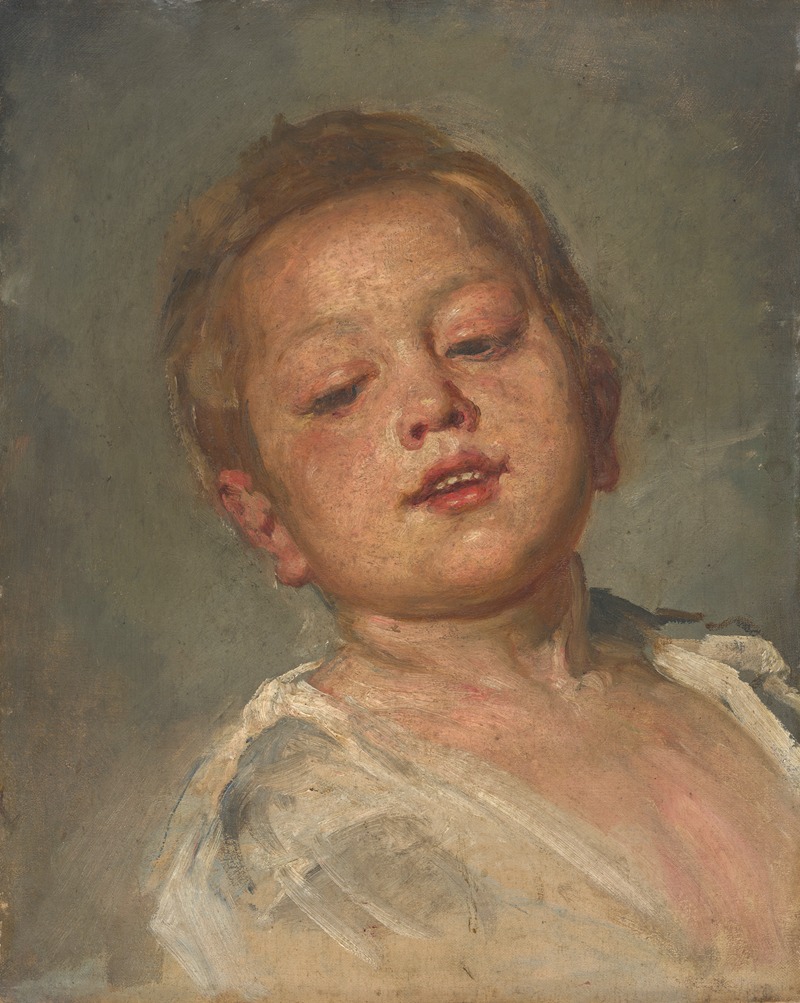 Daniel Cornelius Gesell - Portrait of a Boy (study)