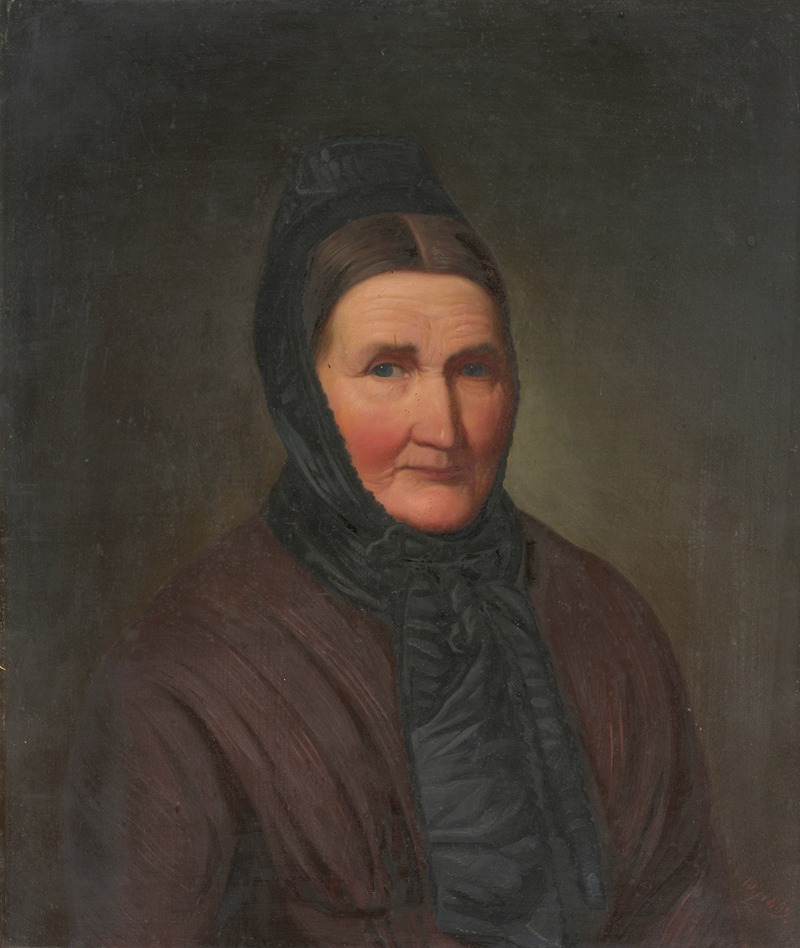 Daniel Cornelius Gesell - Portrait of Magdalena Kleißer née Fürderer