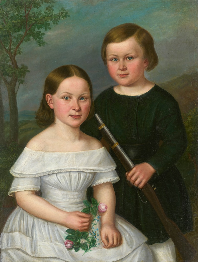 Dominik Weber - Portrait of Two Children